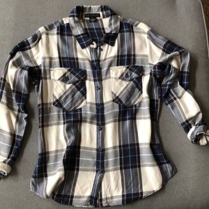 Sanctuary plaid shirt size small
